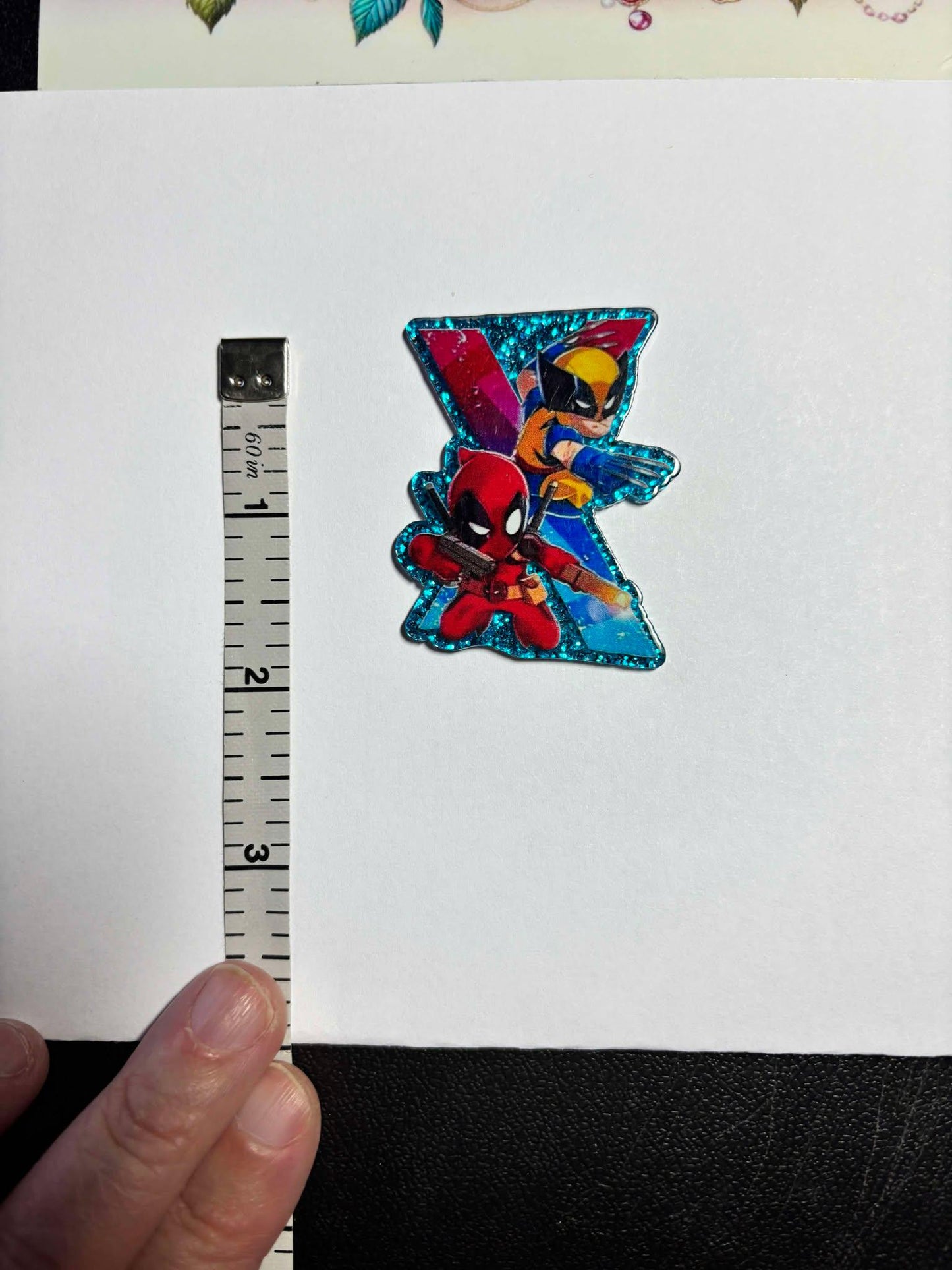 Deadpool Wolverine Cute  Fun Diamond Painting Cover Minders / Needle Minders – Adorable Functional!