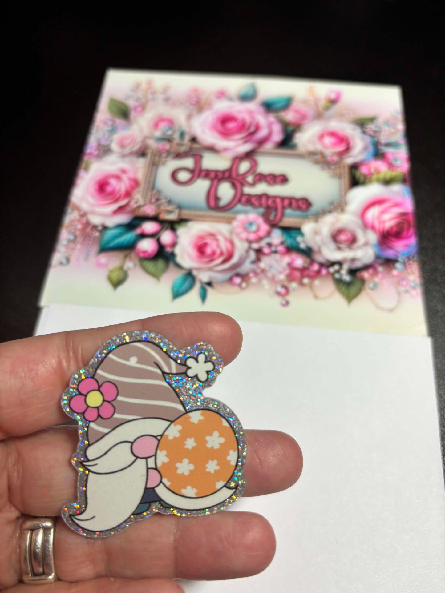 Easter Gnome Diamond Painting Cover Minders / Needle Minders – Cute & Festive Crafty gifts small easter
