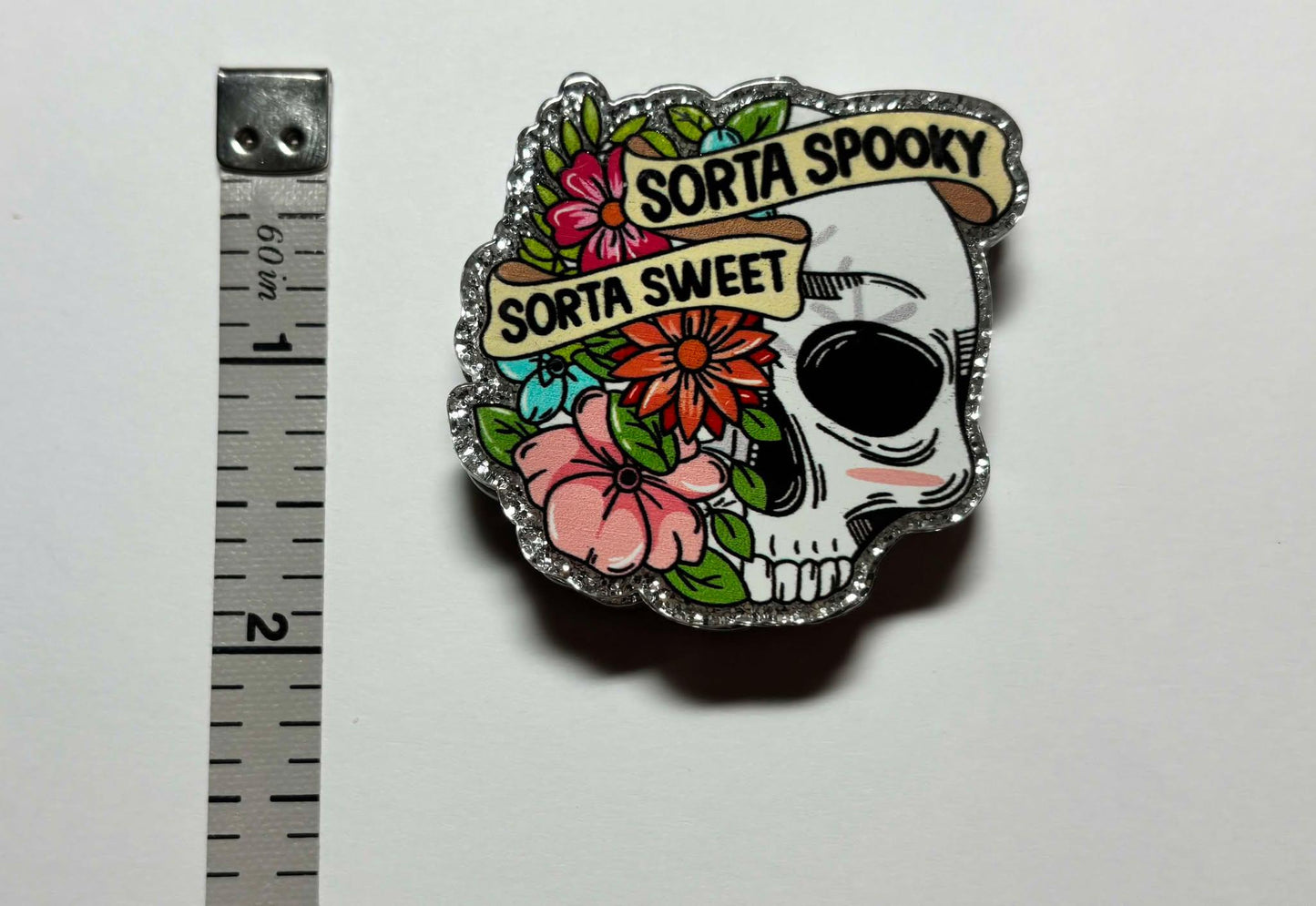 Sorta Spooky Sorta Sweet Diamond painting Cover Minder Cross stitch Needle Minder cute fun sassy Craft hobby small gift