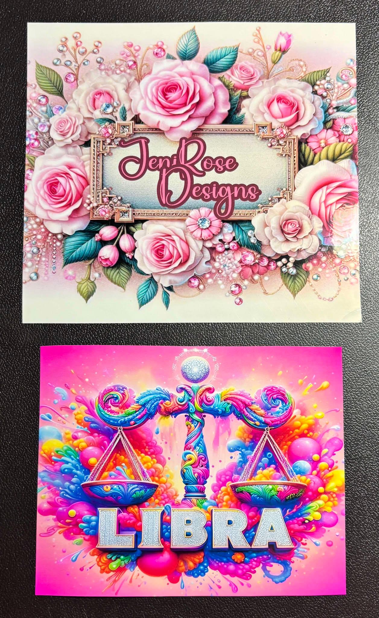 Part 2 Zodiacs Colorful laminated Diamond Painting Release Papers Craft Hobby gifts accessories