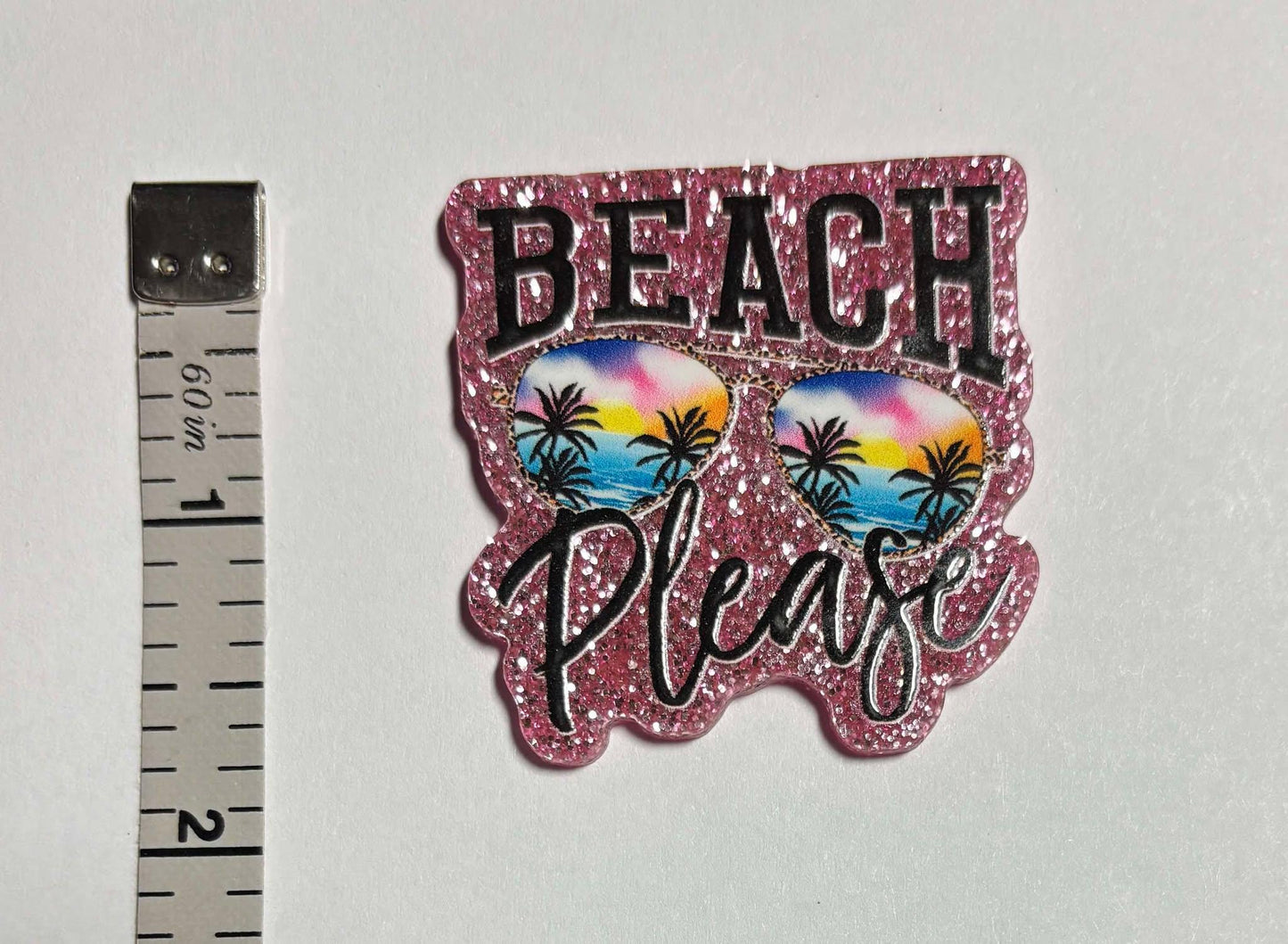 Beach Please Cute and Fun Diamond Painting Cover Minders / Needle Minders – Adorable and Functional!