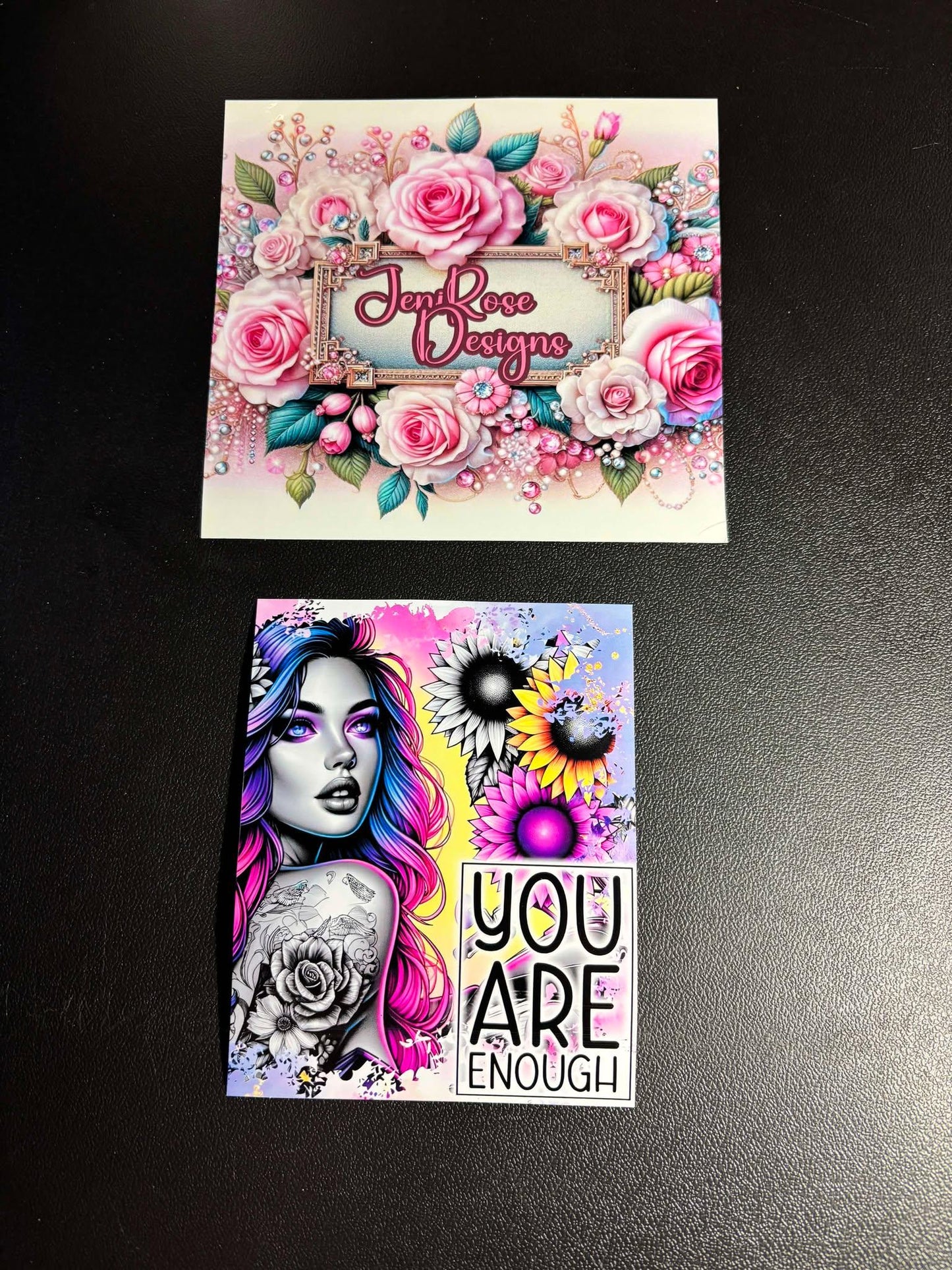 Positive Affirmation Diamond Painting laminated Release Papers Craft hobby accessories gifts