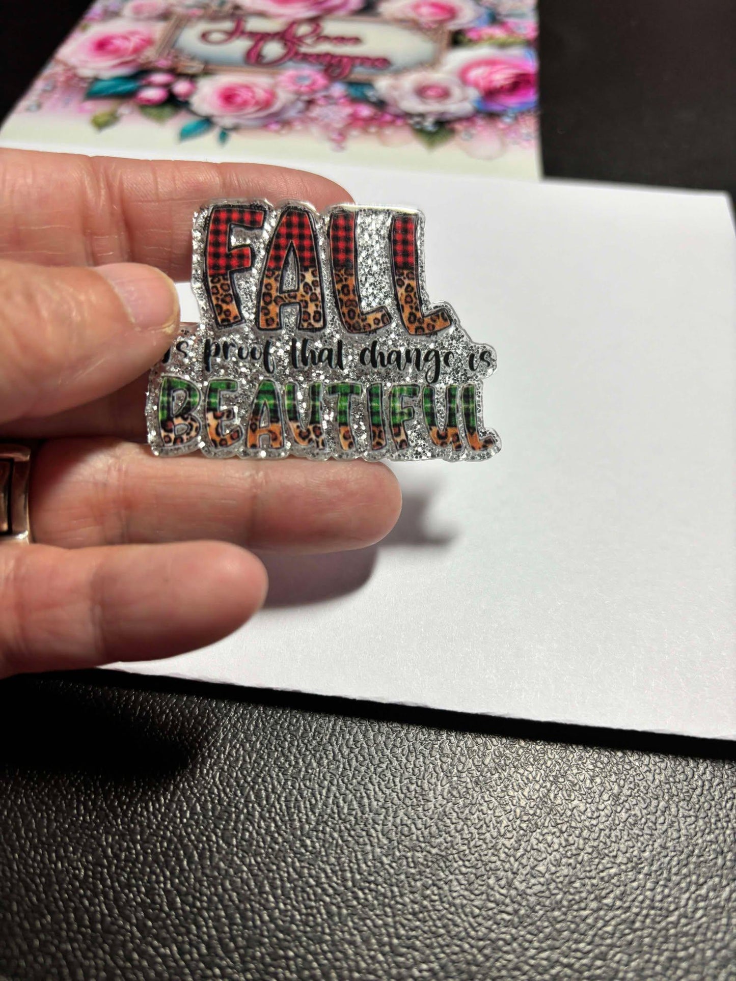 Fall is Proof   Themed Diamond Painting Needle Craft Minders gifts hobby crafter Autumn