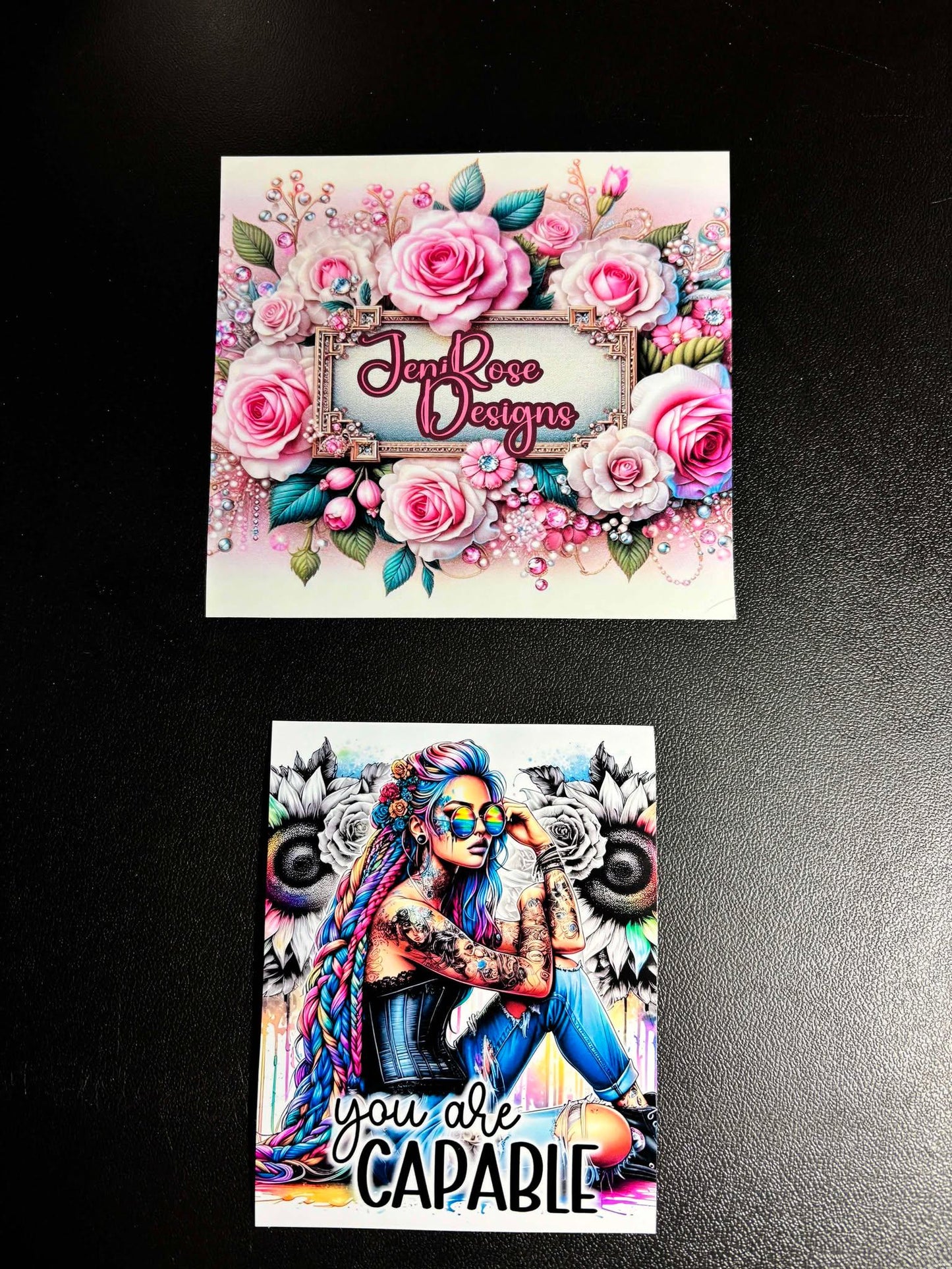 Positive Affirmation Diamond Painting laminated Release Papers Craft hobby accessories gifts