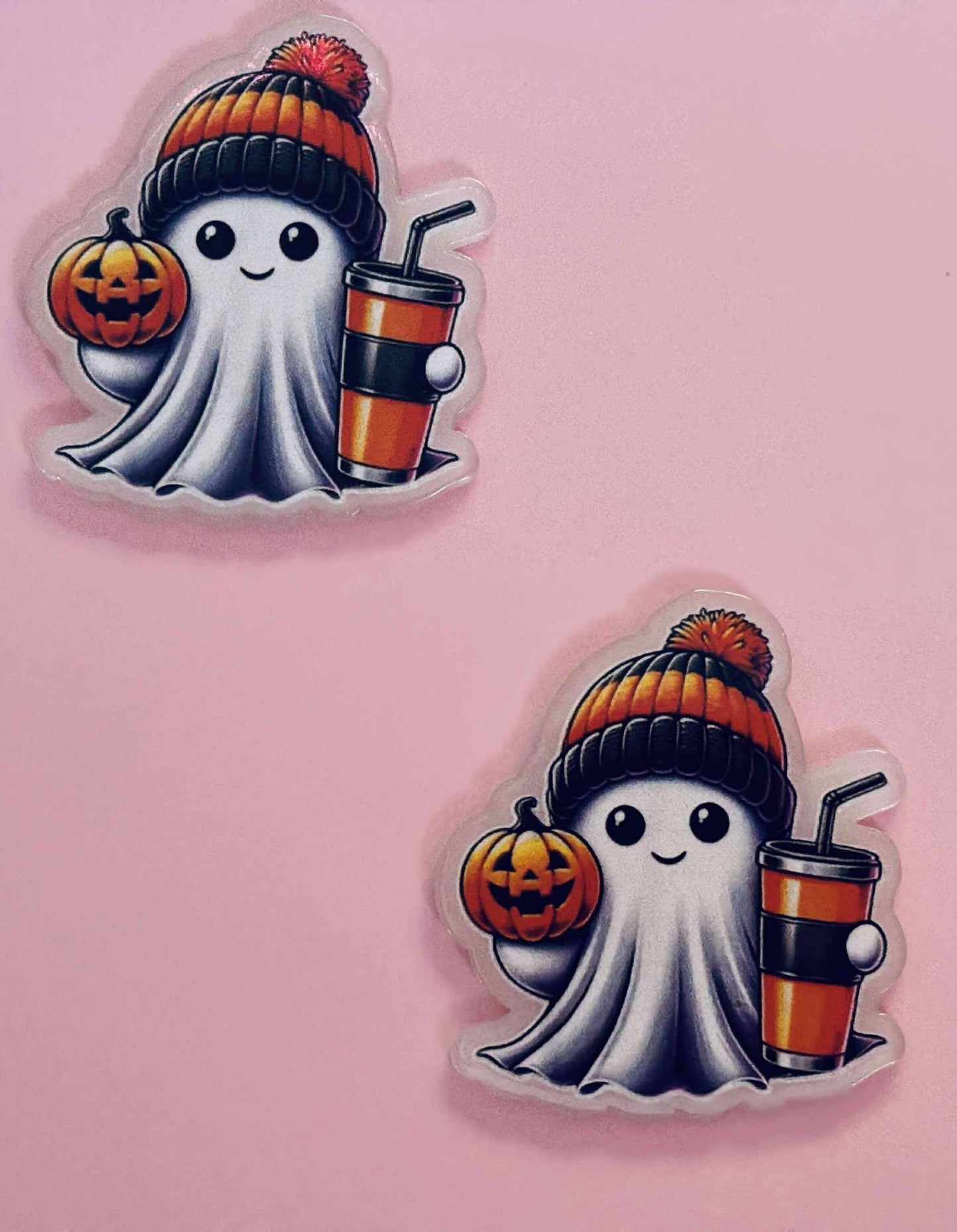 Light Up Your Diamond Painting Fun – Glow in the Dark Halloween Ghost Cover Minders!