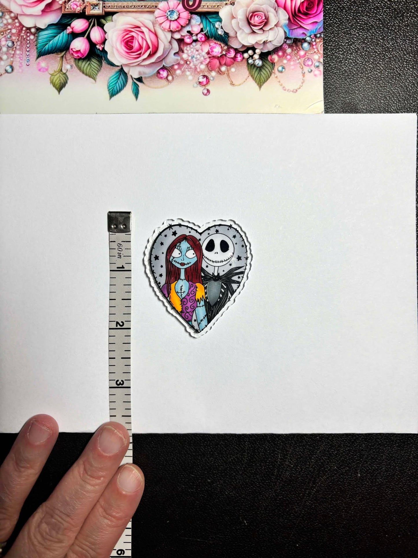 Jack Sally Cute and Fun Diamond Painting Cover Minders / Needle Minders – Adorable and Functional fan craft gift fun