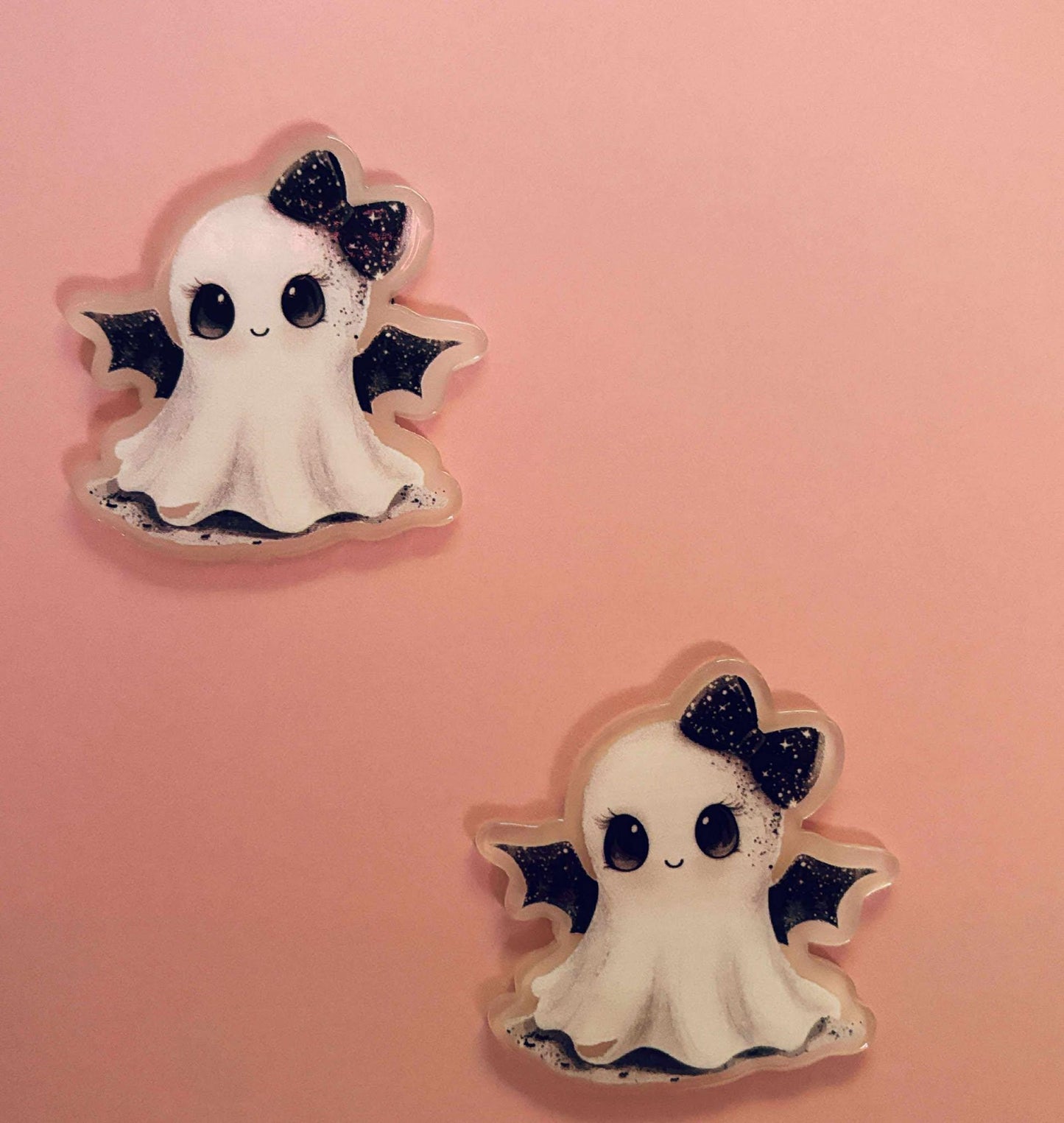 Light Up Your Diamond Painting Fun – Glow in the Dark Halloween Ghost Cover Minders!