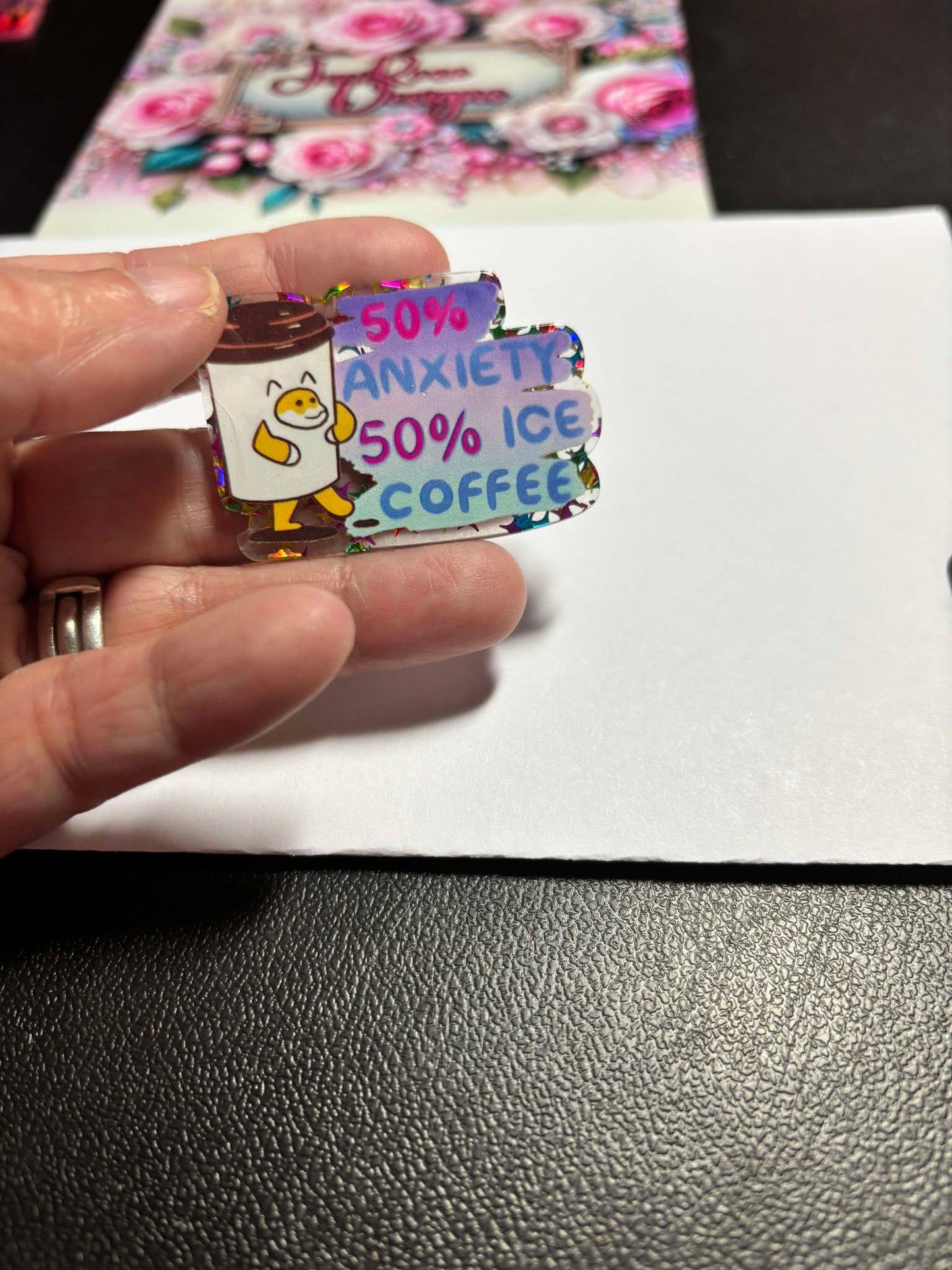 Coffee Anxiety Diamond Painting Needle Crafter Minders funny hobby crafter gifts