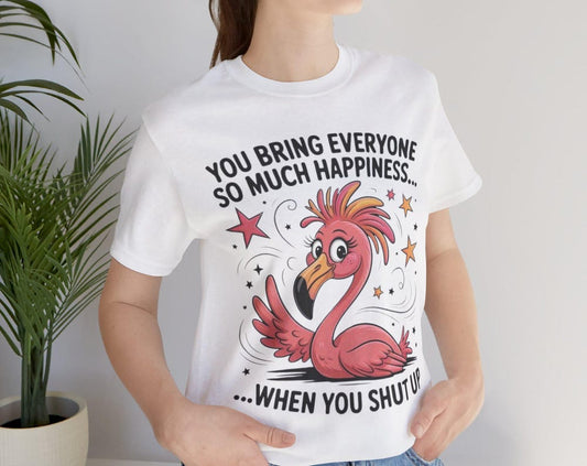 Funny Flamingo Unisex Tee