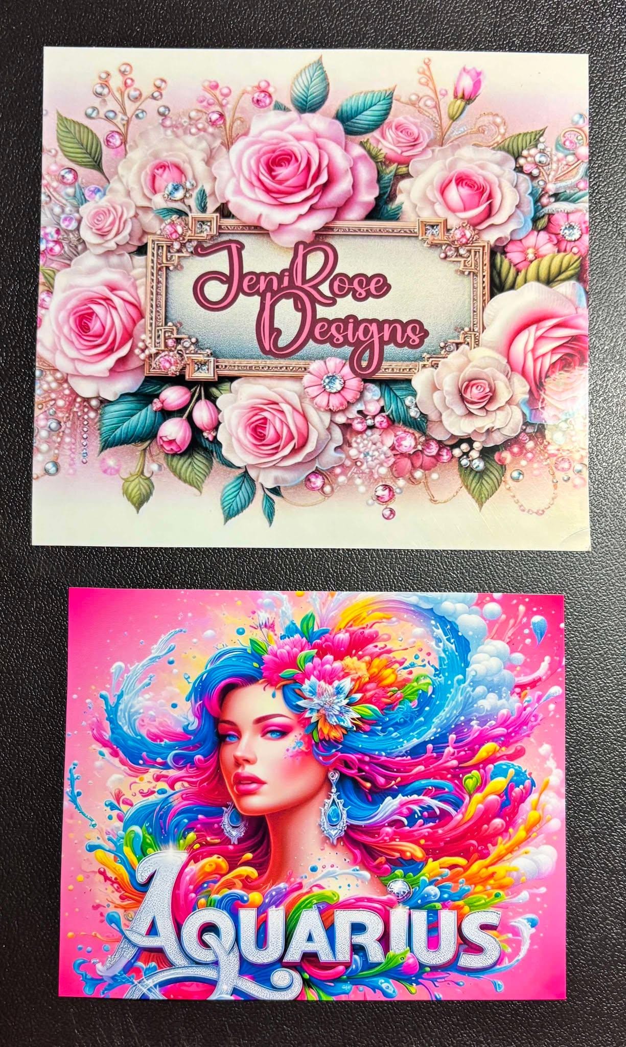 Part 2 Zodiacs Colorful laminated Diamond Painting Release Papers Craft Hobby gifts accessories