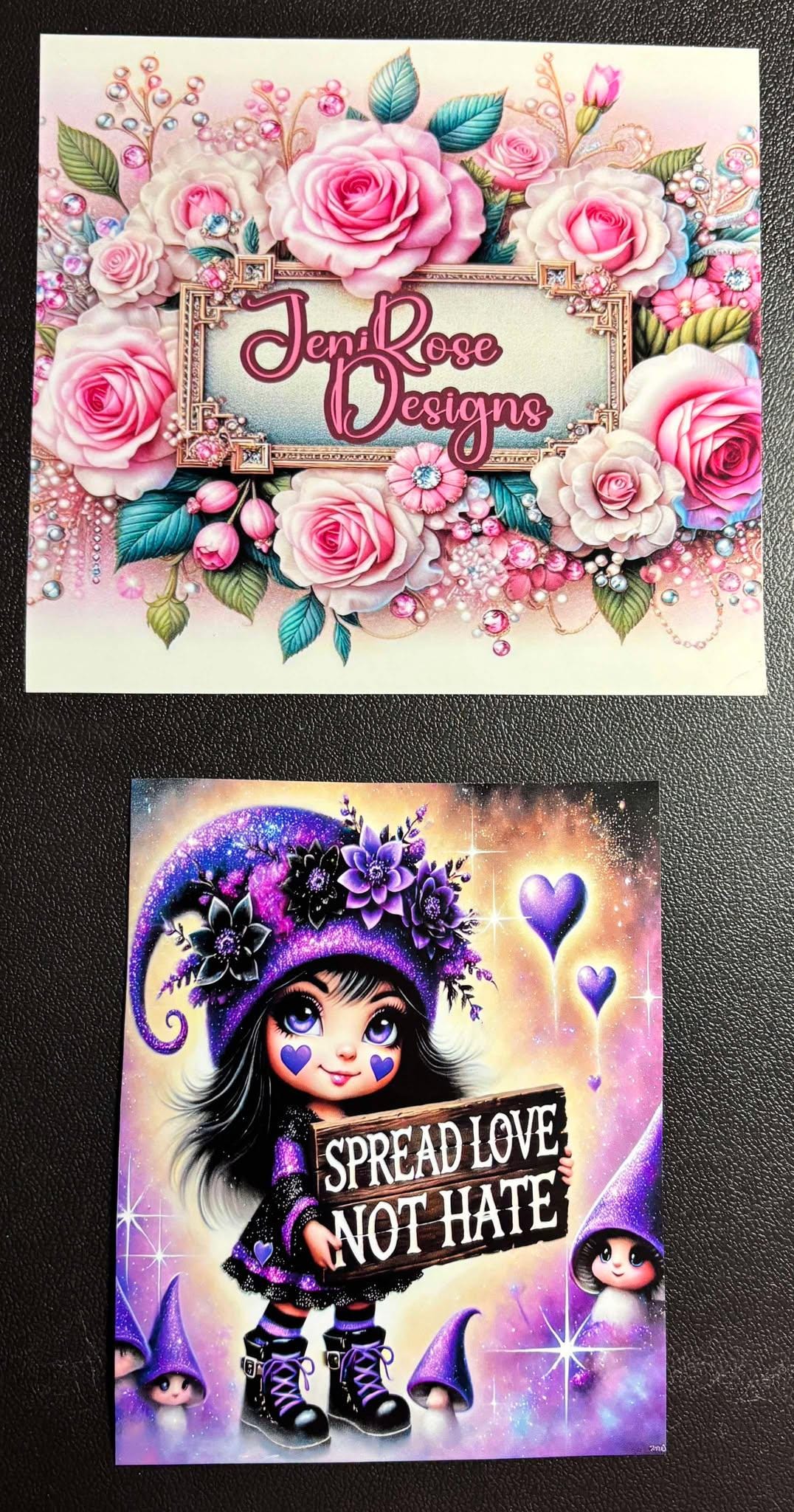 Cute Lil Fairy Diamond Painting Laminated Release Papers high Quality fun crafter gift hobby cute