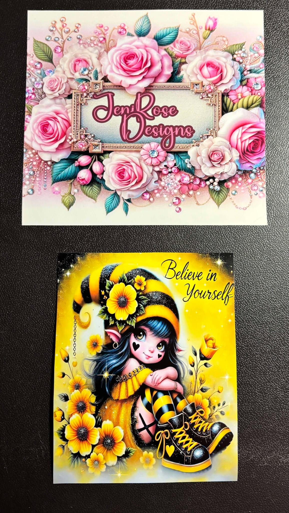 Cute Lil Fairy Diamond Painting Laminated Release Papers high Quality fun crafter gift hobby cute