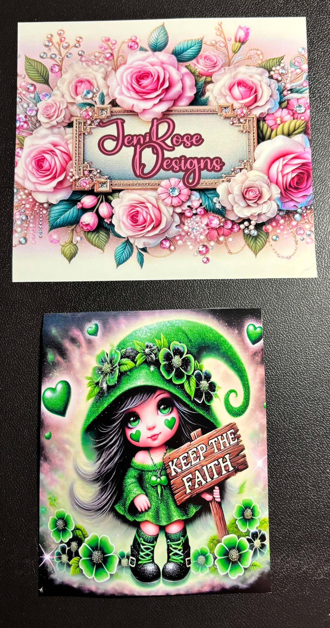 Cute Lil Fairy Diamond Painting Laminated Release Papers high Quality fun crafter gift hobby cute