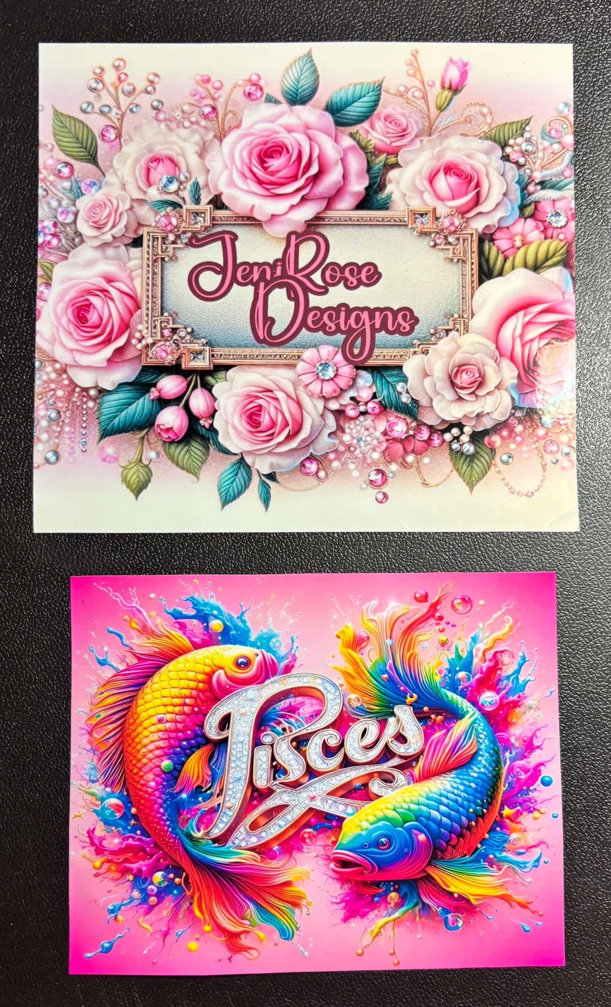 Part 2 Zodiacs Colorful laminated Diamond Painting Release Papers Craft Hobby gifts accessories