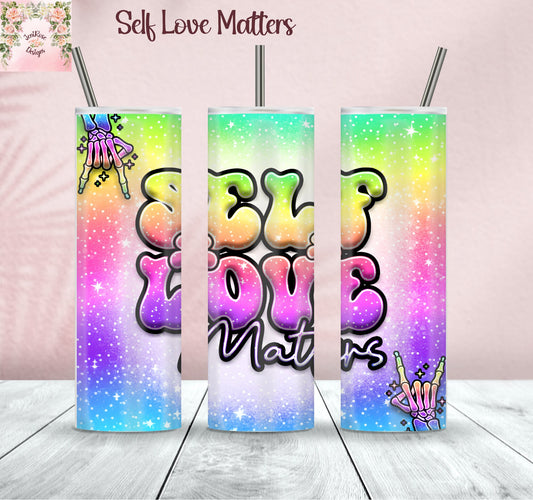 20oz Tumbler Self Love Matters